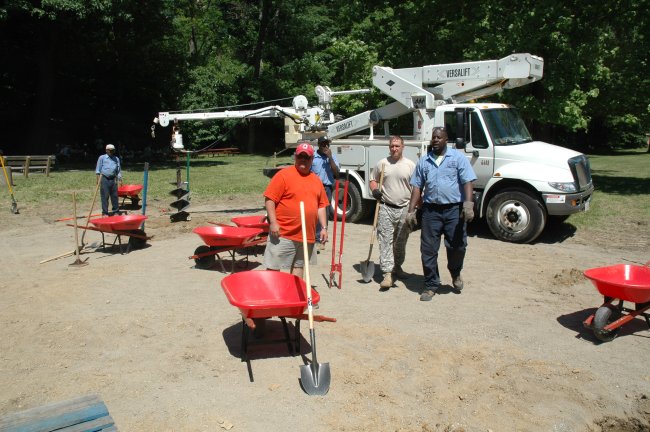 Kaboom Playground Site in East Cleveland